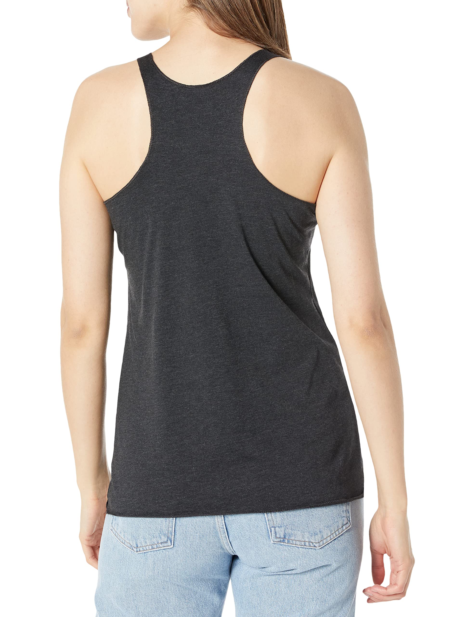 Warner Bros. The Batman Catwoman Women's Racerback Tank Top - Black Heather, X-Small US | Fast Fashion Graphic Tee for Cosplay, Movie Nights & Superhero Fans