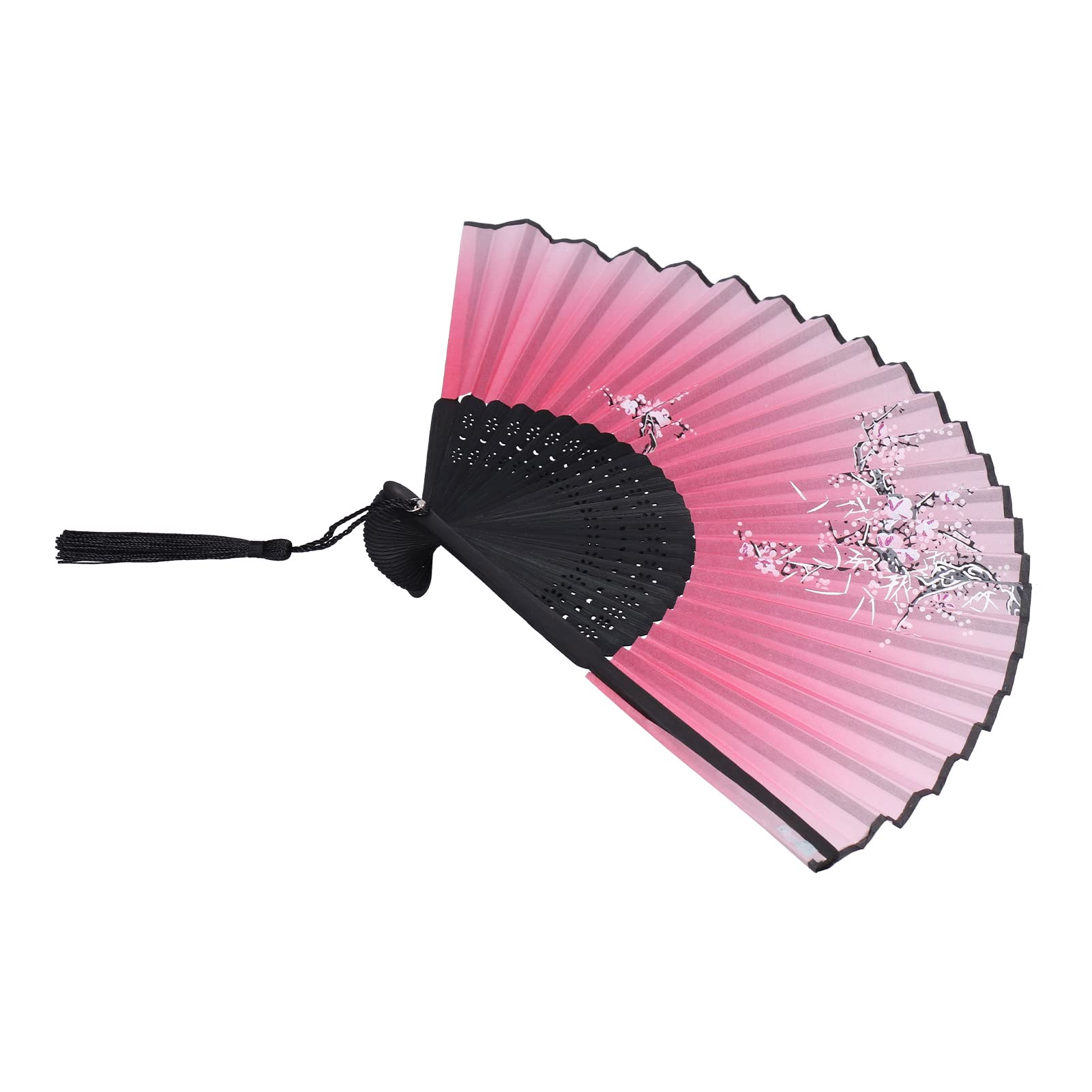 Handheld Fan - Chinese Style Plum Blossom Folding Fan | Portable Cooling Fan for Women & Men | Perfect Birthday & New Year Gift | Ideal for Summer Travel, Outdoor Events & Home Use