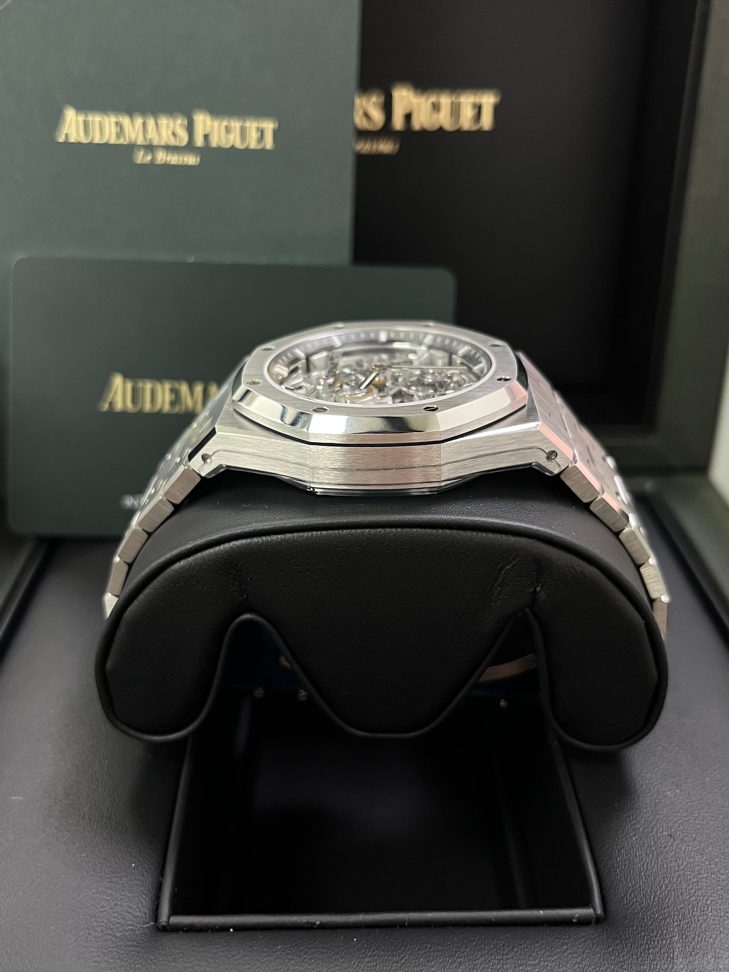 Audemars Piguet Royal Oak Tourbillon Flying Tourbillon Skeleton Watch 26735ST.OO.1320ST.02 - Luxury Men's Timepiece for Business Meetings & Special Occasions