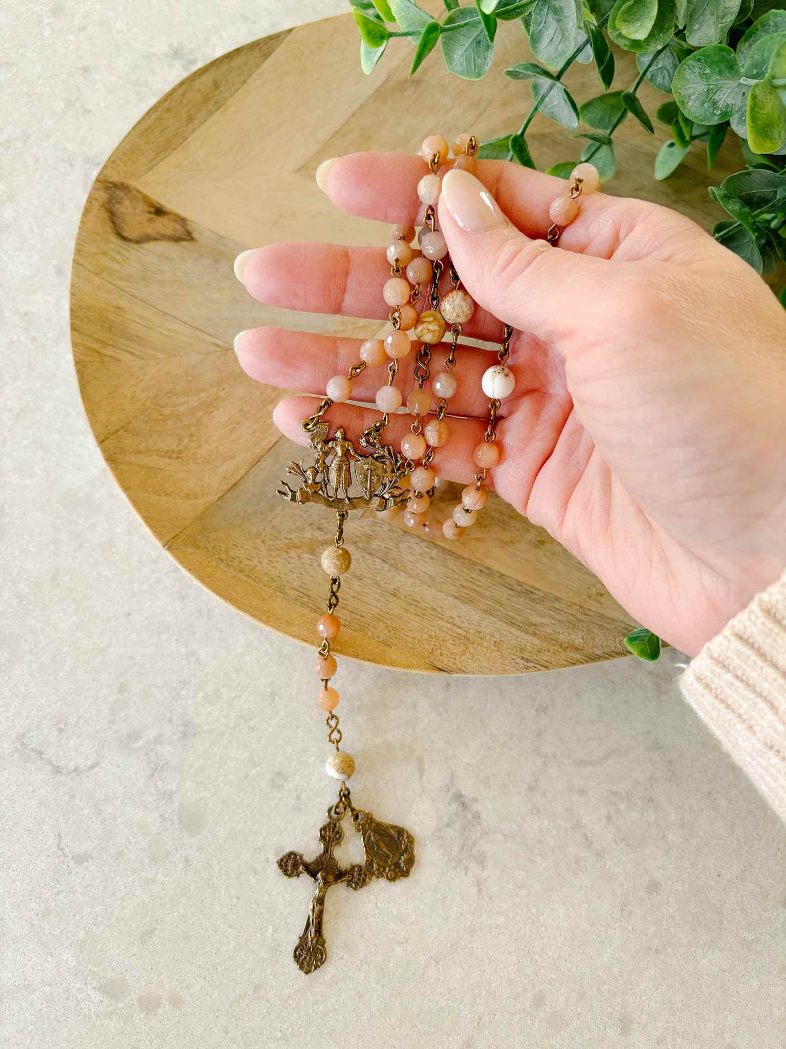 St. Joan of Arc Rosary - Catholic Prayer Beads for Devotion, Protection & Spiritual Growth - Perfect for Prayer, Meditation & Gifting