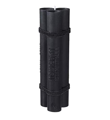 Red Dead Redemption 2 Official Dynamite Candle [Black] by Joya - Rockstar Games Licensed Merchandise | Western-Themed Home Decor & Gaming Room Accessory