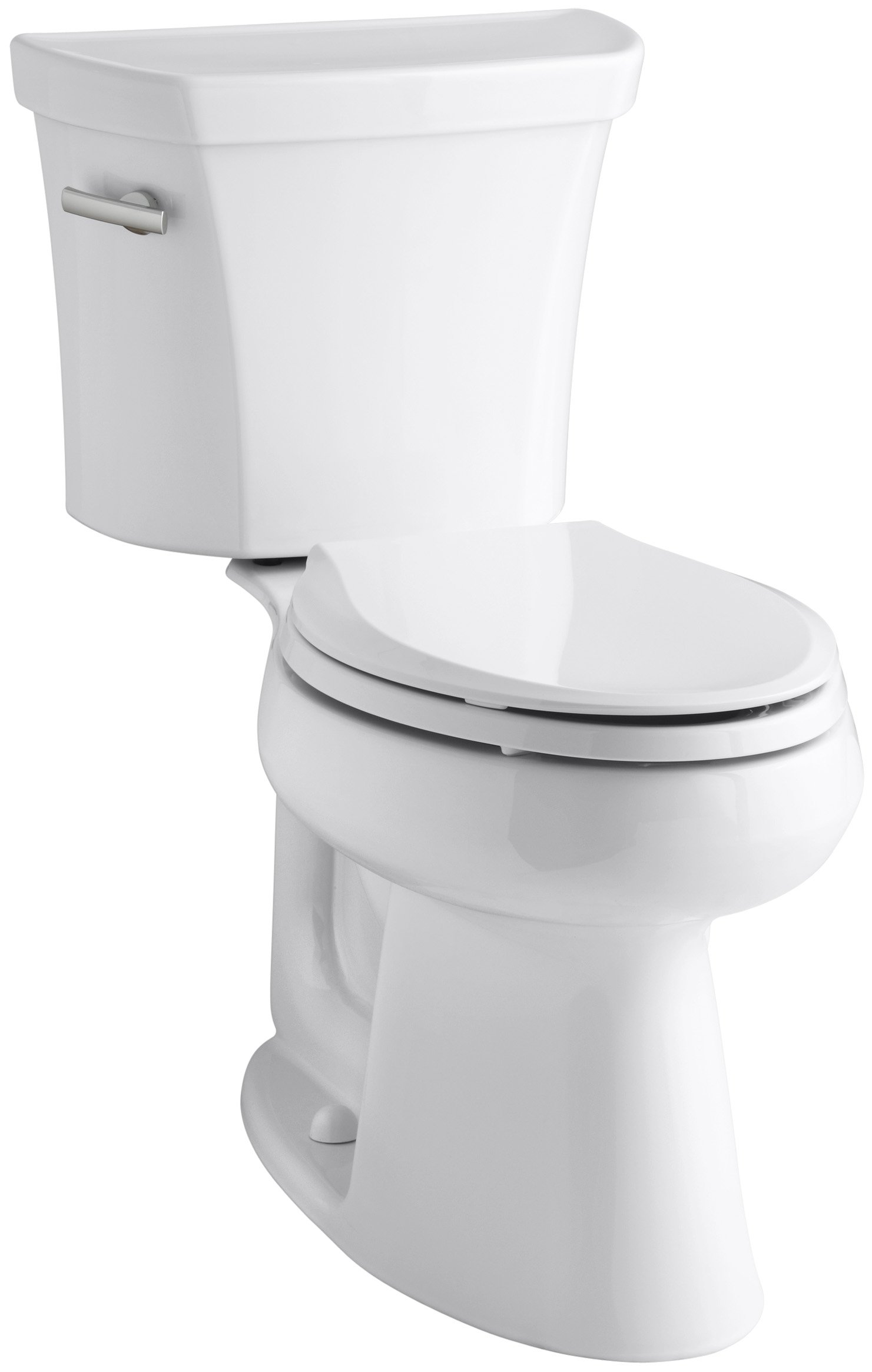 Kohler K-3999-UT-0 Highline Comfort Height 1.28 GPF Water-Saving Toilet with Insuliner & Tank Locks - White - Perfect for Modern Bathrooms & Eco-Friendly Homes