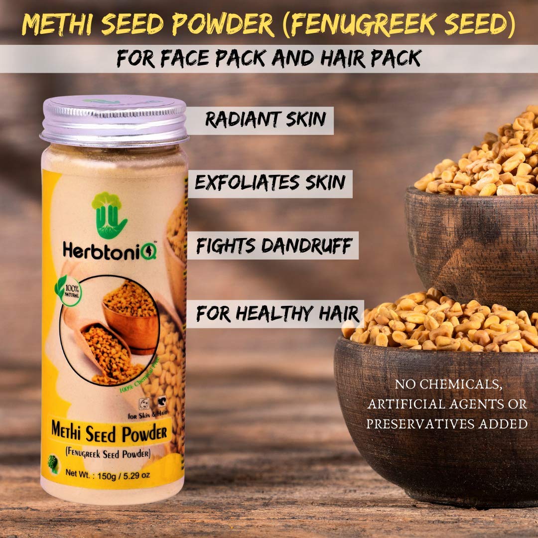 HerbtoniQ Beetroot, Fenugreek & Potato Powder for Acne, Dark Spots & Pigmentation - Natural Skin Care Face Mask (500g) - Brighten Skin & Even Tone for Daily Skincare Routine