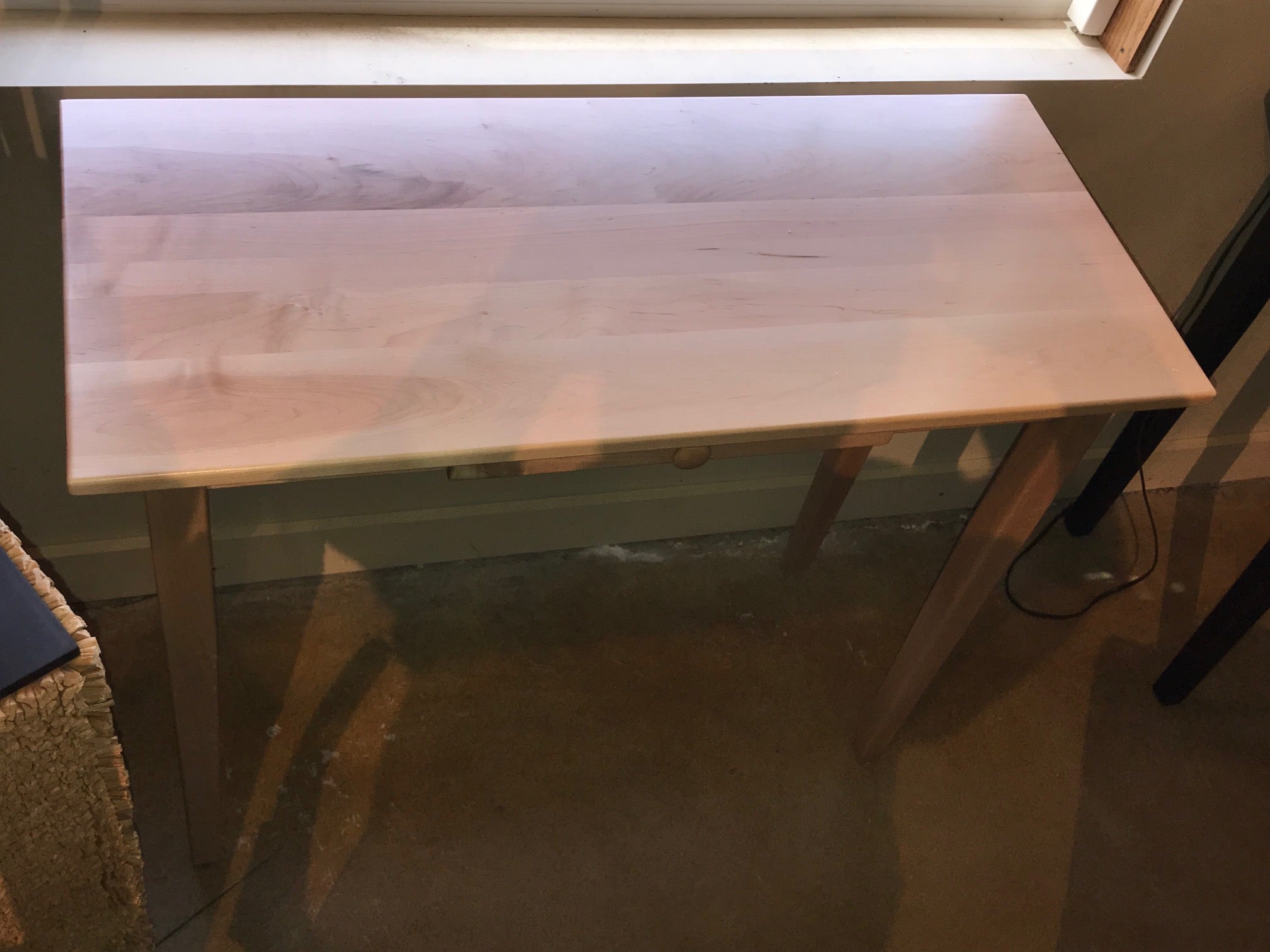 Adjustable Shaker Laptop Table with Storage Drawer - Portable Writing Desk for Home Office, Bed, Couch & Small Spaces - Perfect for Remote Work, Studying & Coffee Table Use