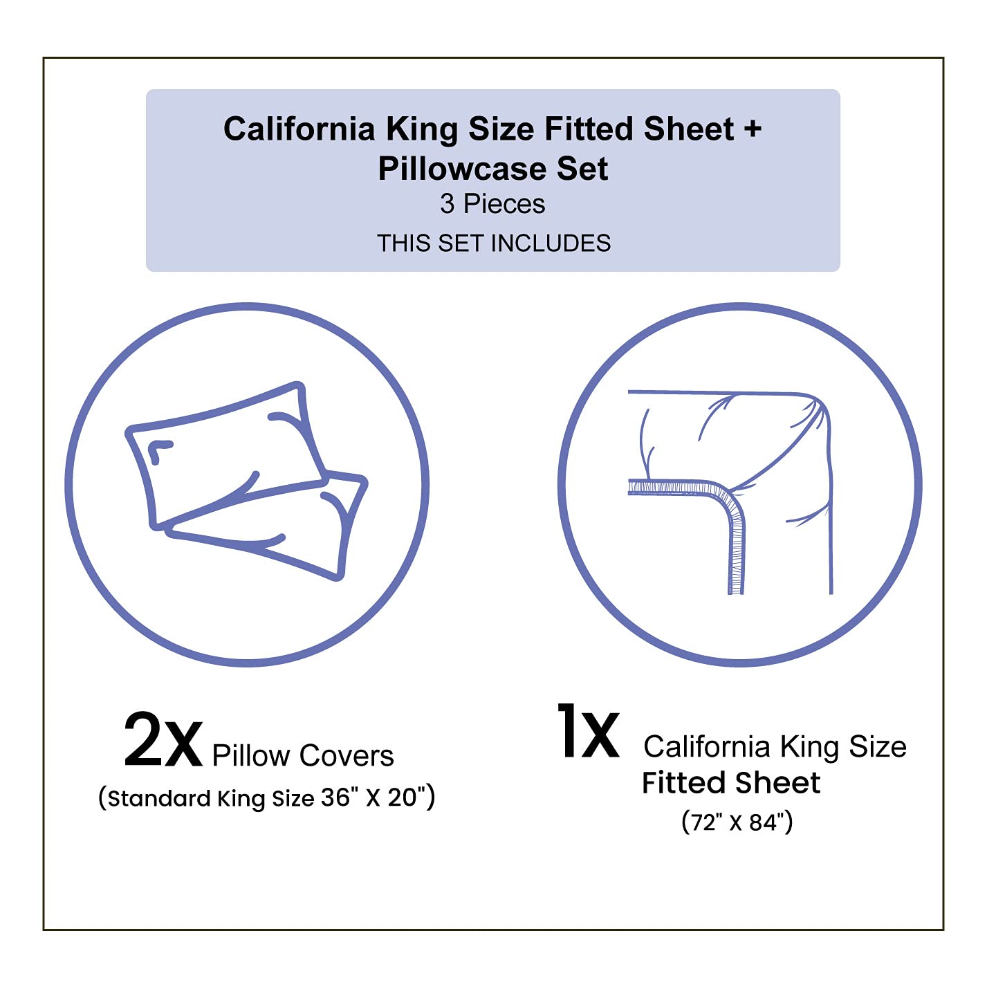 **Ambesonne Outer Space Fitted Sheet & Pillow Sham Set - Galaxy Nebula Star Clusters Astronomy Art - 3-Piece Printed Bedding Decor in Purple Navy - Perfect for Sci-Fi Themed Bedrooms & Astronomy Lovers**