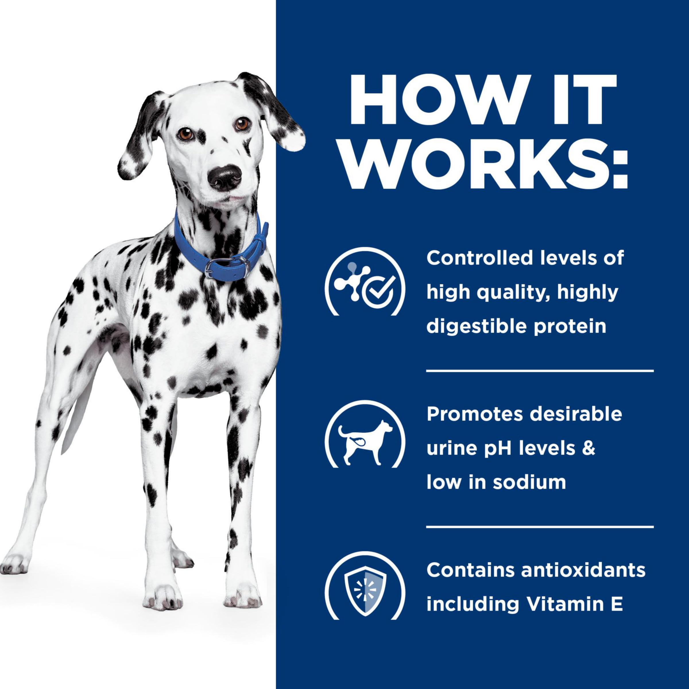 Hill's Prescription Diet u/d Urinary Care Dry Dog Food - Veterinary Recommended Urinary Health Formula for Dogs - 27.5 lb Bag - Supports Bladder & Kidney Function - Ideal for Dogs with Urinary Issues or Crystals