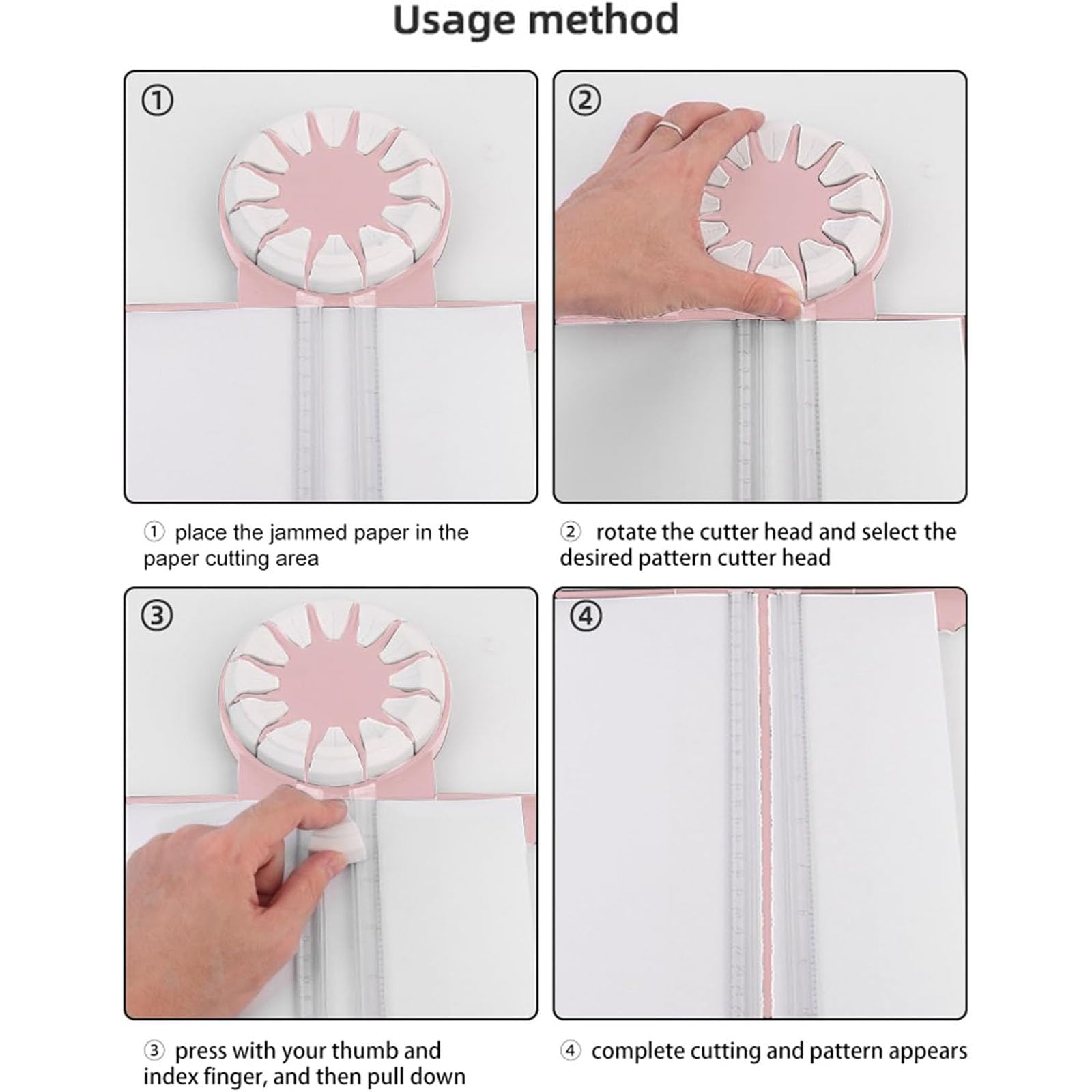 12-in-1 Multifunctional Paper Edge Cutter & Trimmer with Measurements - Perfect for Scrapbooking, Photo Albums, Card Making, DIY Crafts and Home Decoration Projects