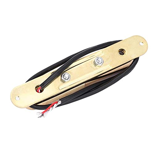 Single Coil Electric Guitar Pickup - Gold Lipstick Tube Pickup for ST Style Guitars | Perfect for Blues, Rock & Jazz Performances