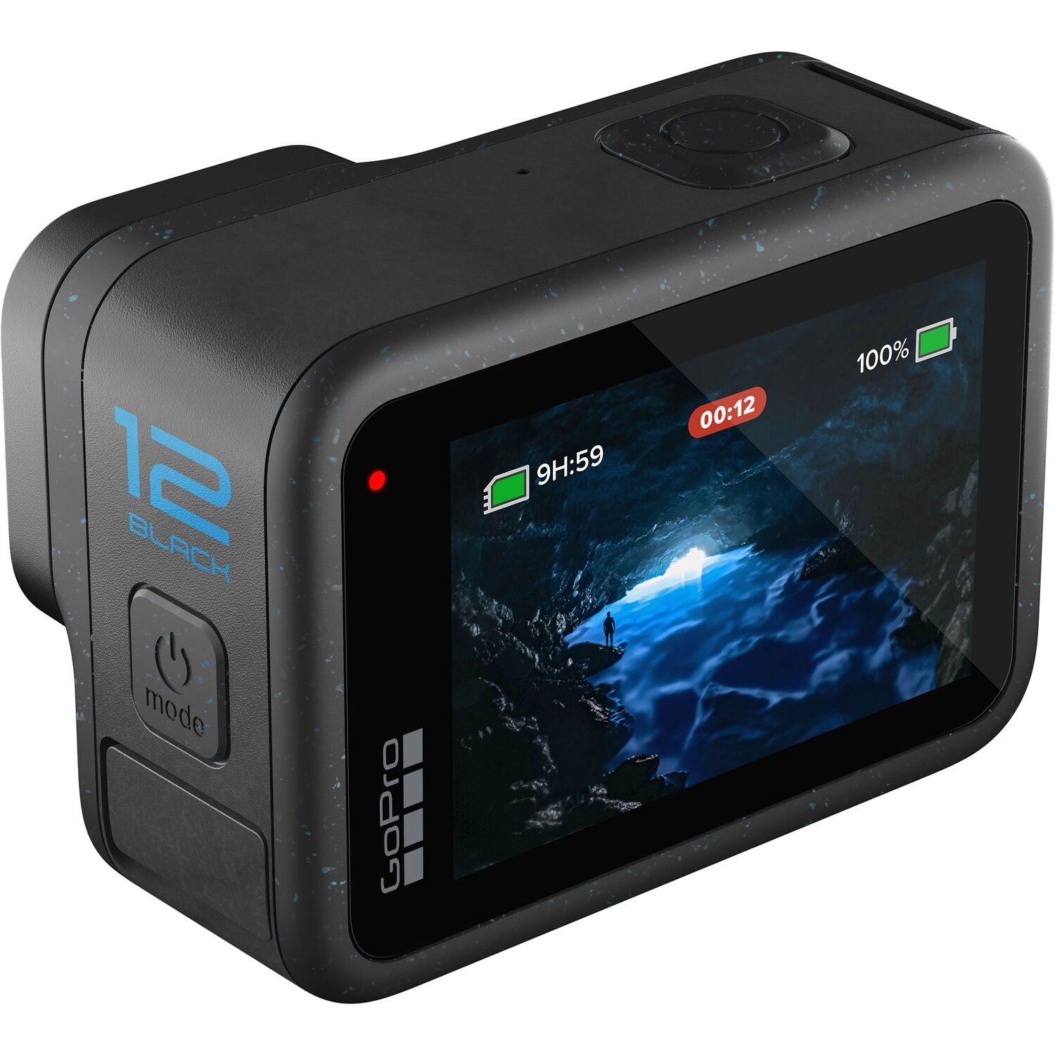 GoPro HERO12 Black Action Camera Bundle with Accessories - Waterproof 5.3K Video for Vlogging, Travel & Extreme Sports Adventures