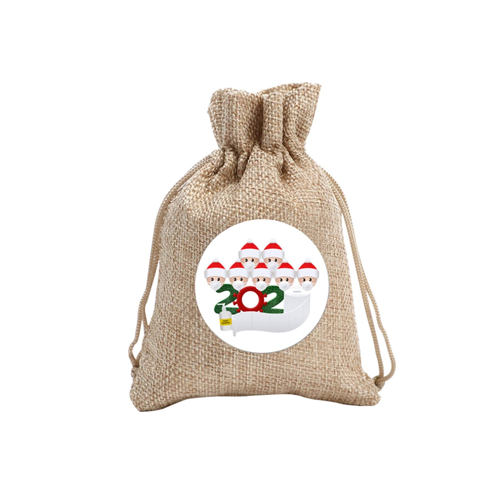 Foldable Zipper Storage Bags for Clothes, Linen & Home Organization | Christmas Santa Printed Gift Bins | Perfect for Travel, Closet Storage & Holiday Decor