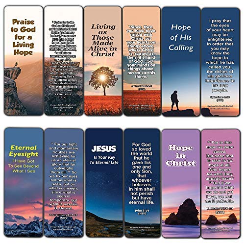 Hope Bible Verses Bookmarks (30-pack)