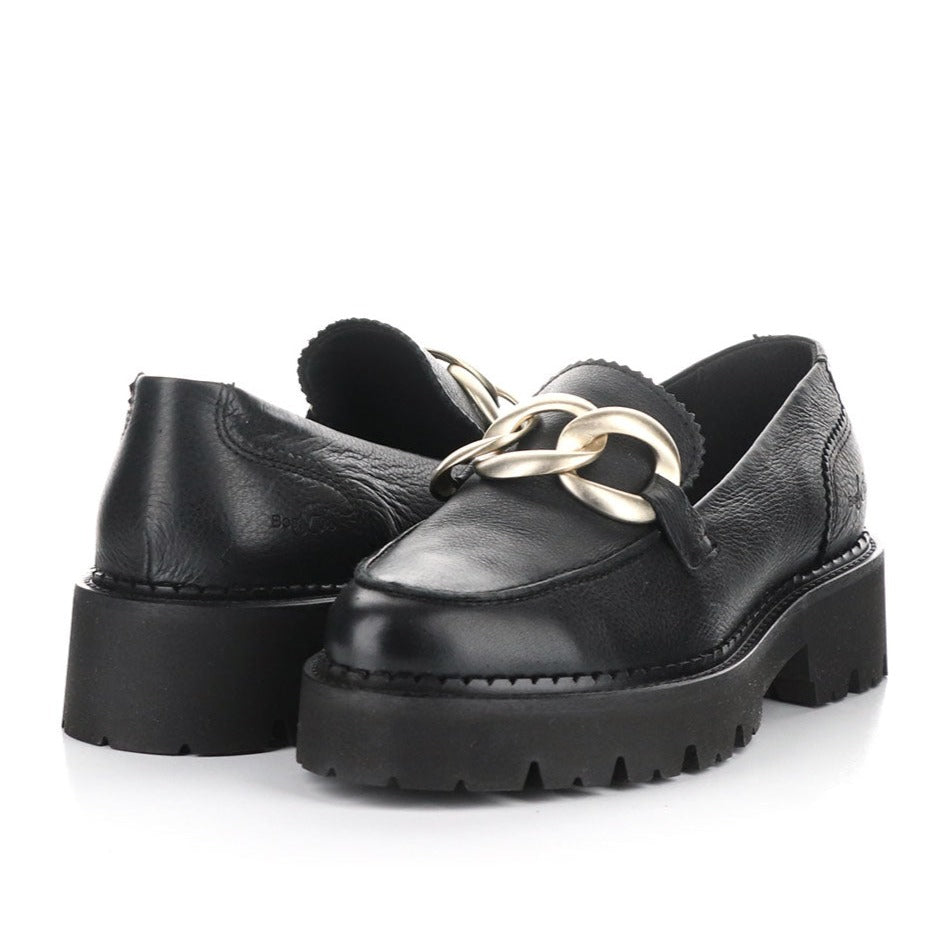Basse Platform Loafer Shoes for Women - Comfortable Slip-On Casual Loafers with Thick Sole | Perfect for Office, Travel & Everyday Wear