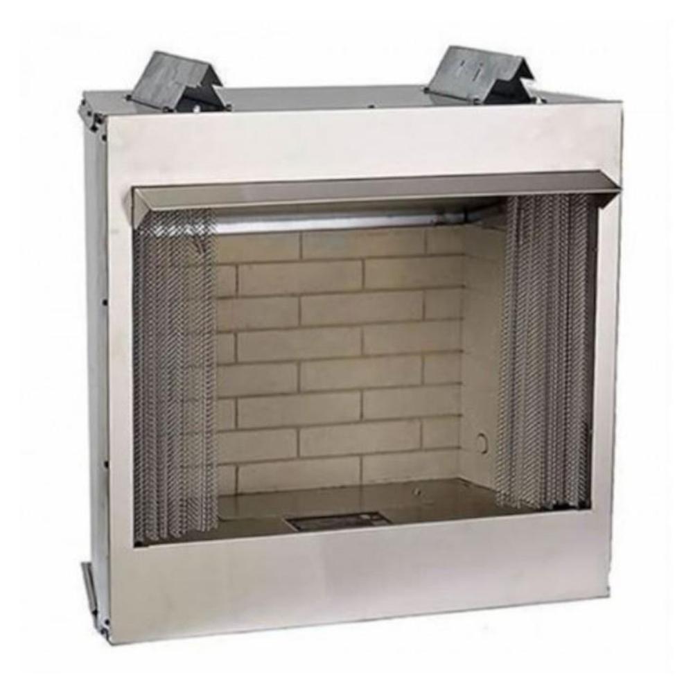 Premium Stainless Steel Firebox for Outdoor Use - Empire Carol Rose Design | Perfect for Camping, Backyard Bonfires & Patio Gatherings