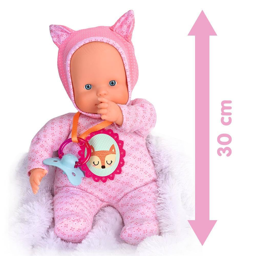 Nenuco Baby Doll with 5 Interactive Functions, Pink (Famosa 700014781) - Perfect for Role Play, Pretend Play & Early Childhood Development