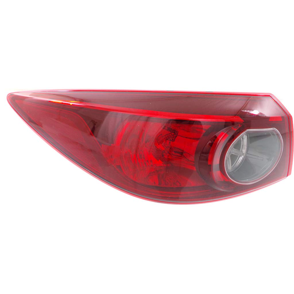 2014-2018 Mazda 3 Tail Light Assembly - Driver Side with Bulbs (CAPA Certified MA2804117) | CarLights360 | Perfect for Night Driving & Enhanced Vehicle Safety
