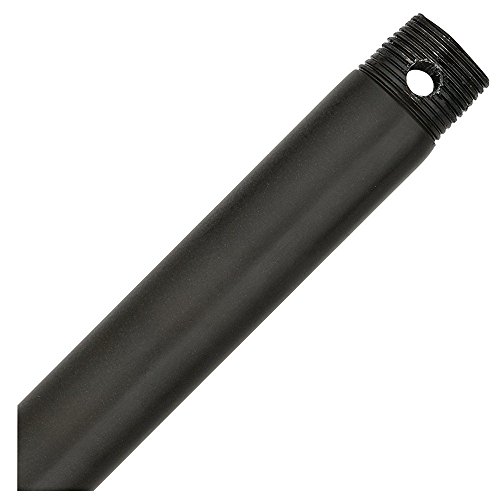 Maxim Lighting STR06212BK-NK .62 Inch Black Extension Rod for Chandeliers & Pendant Lights - Perfect for Dining Room, Living Room & Bedroom Ceiling Lighting