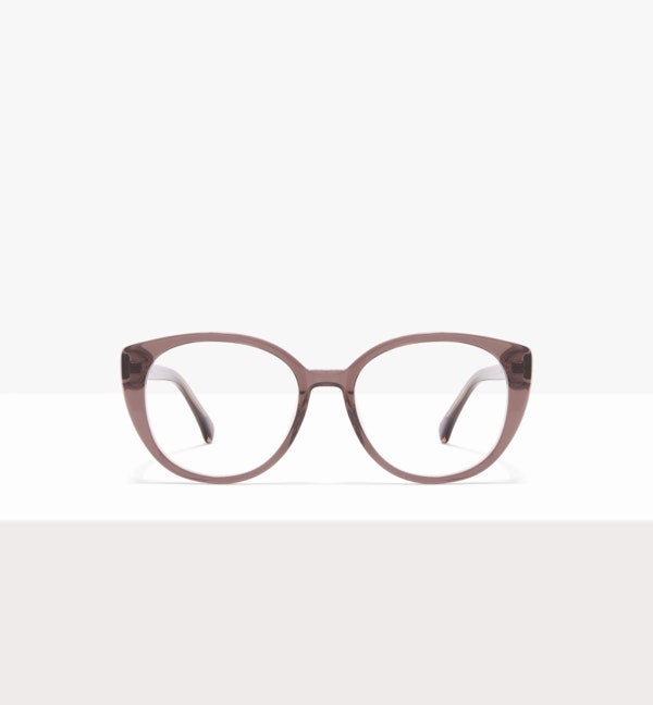 Stylish Ivy Eyeglasses for Women & Men - Trendy Retro Round Frame Glasses for Reading & Fashion - Perfect for Office, Daily Wear & Photo Shoots