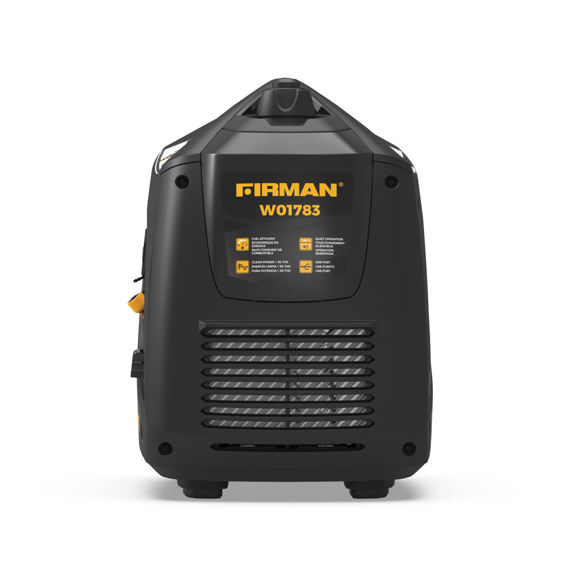 2100W Portable Inverter Generator with Recoil Start - Quiet, Lightweight Power for Camping, RV Trips & Emergency Backup