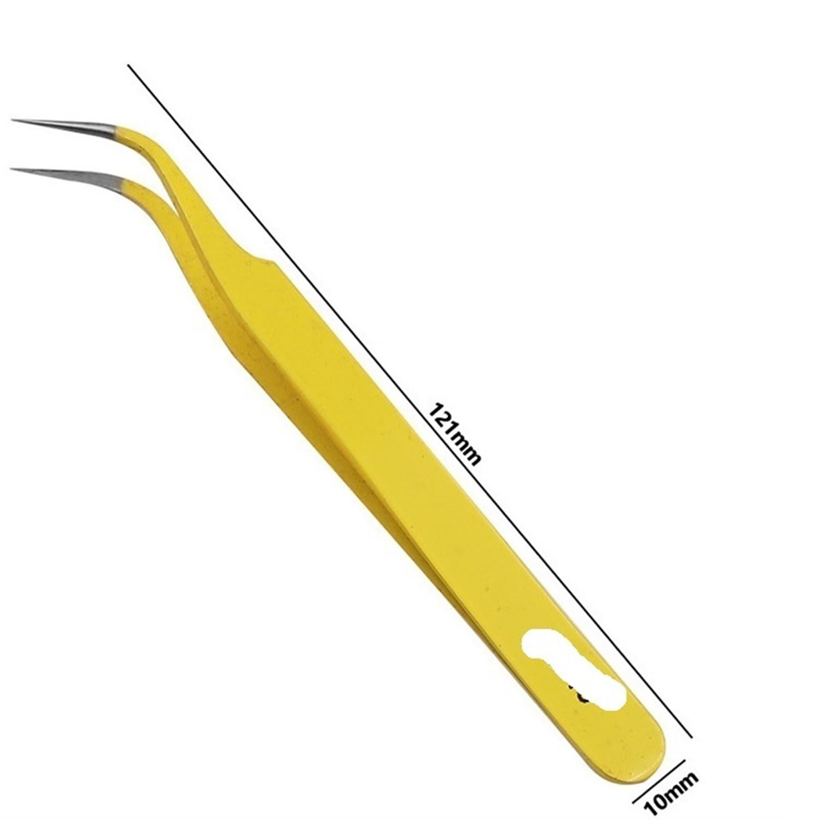 Precision Hair Removal Tweezers Set - Stainless Steel Slanted & Pointed Tweezers for Eyebrows, Splinters & Ingrown Hairs | Also Ideal for Electronics Repair, Soldering & Craft Projects | Home, Salon & DIY Use
