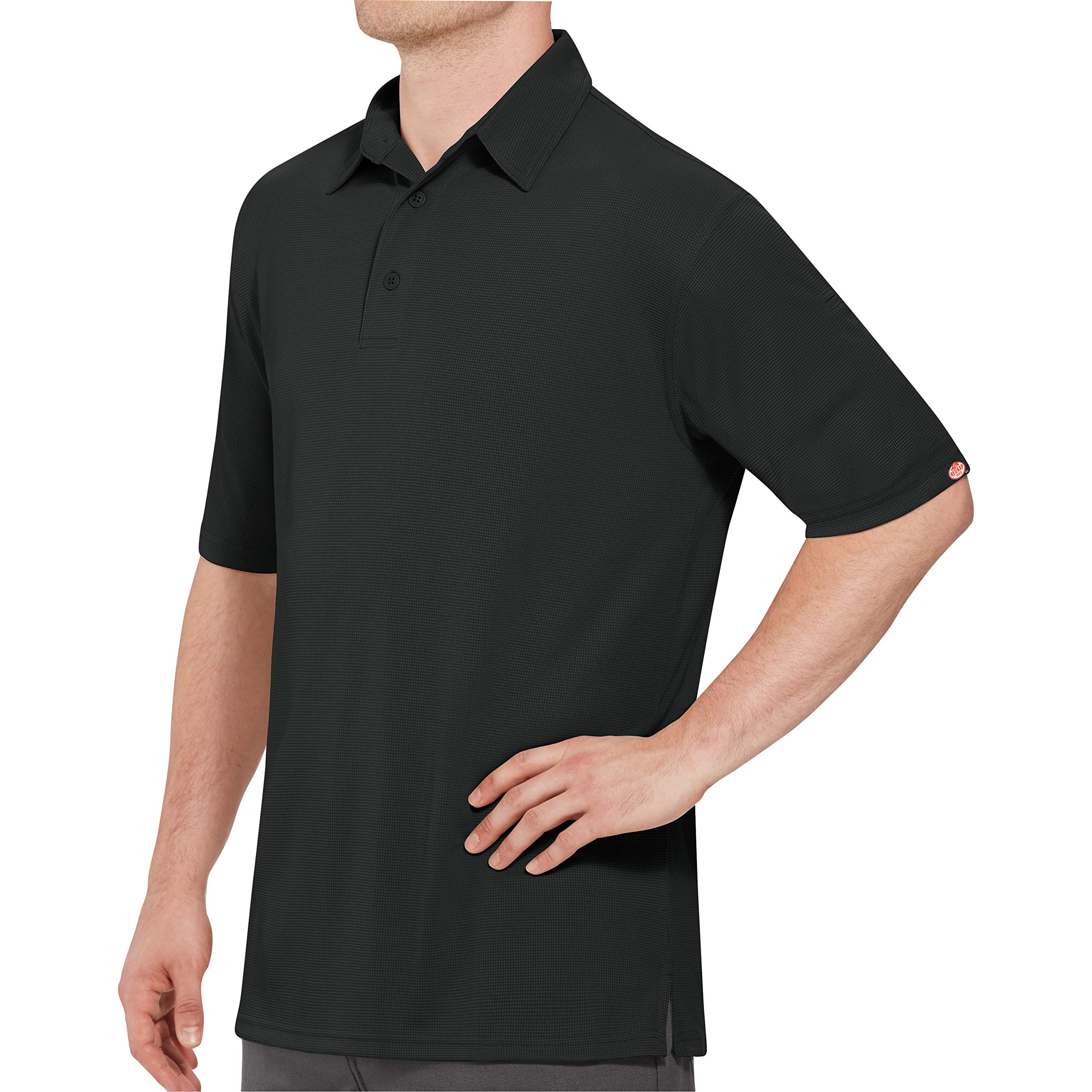 Red Kap Men's Professional Polo Shirt - Moisture Wicking, Durable Work Shirt for Business Casual & Outdoor Activities
