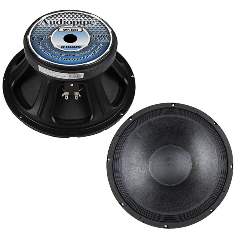15 Professional Public Address Woofer Speaker (NWA 1593) - High Power PA System for Outdoor Events, Concerts & Stadiums