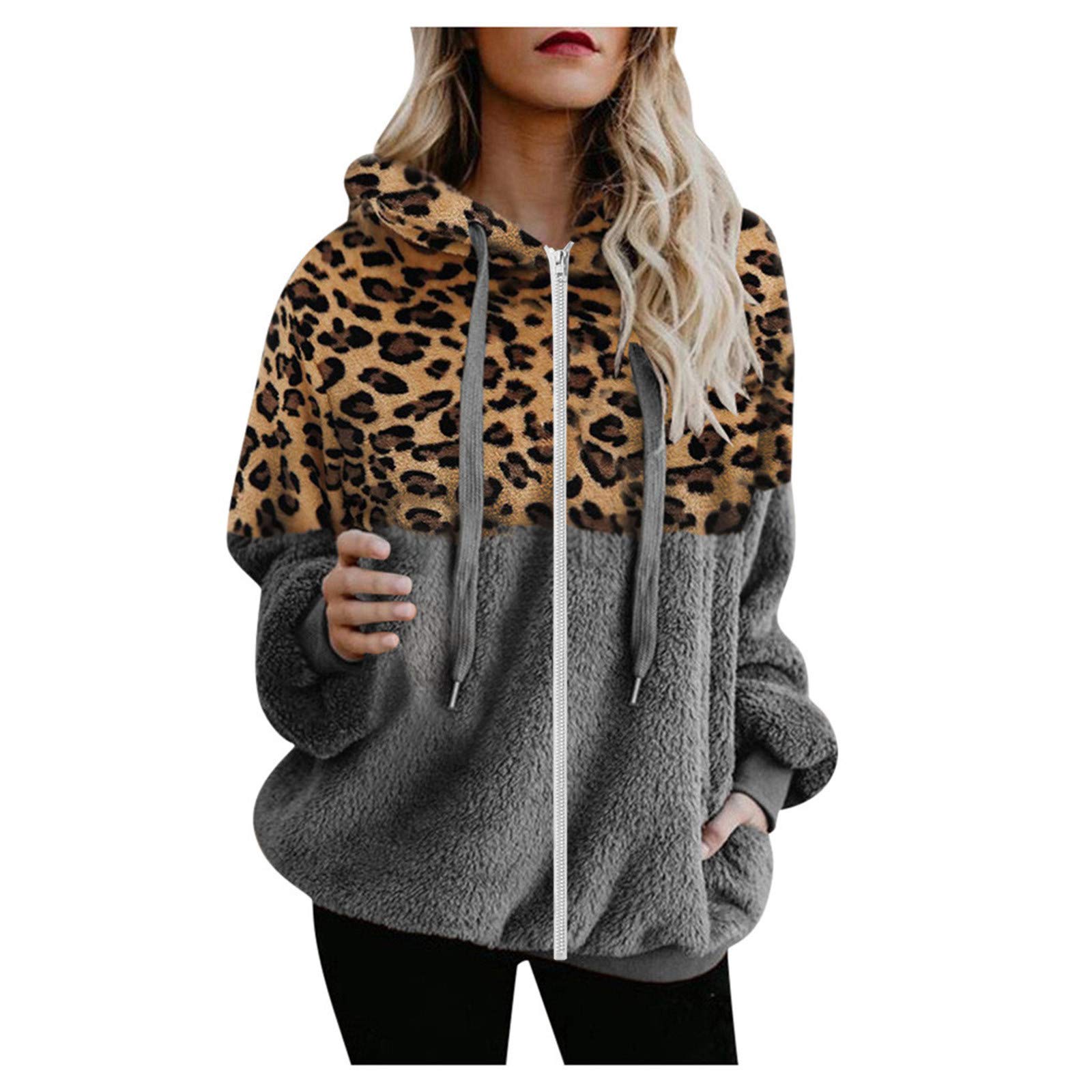 Women's Sherpa Fleece Pullover Quarter Zip Jacket - Soft Fluffy Long Sleeve Hoodie Sweater for Winter Warmth | Cozy Loungewear, Outdoor Activities & Casual Fashion