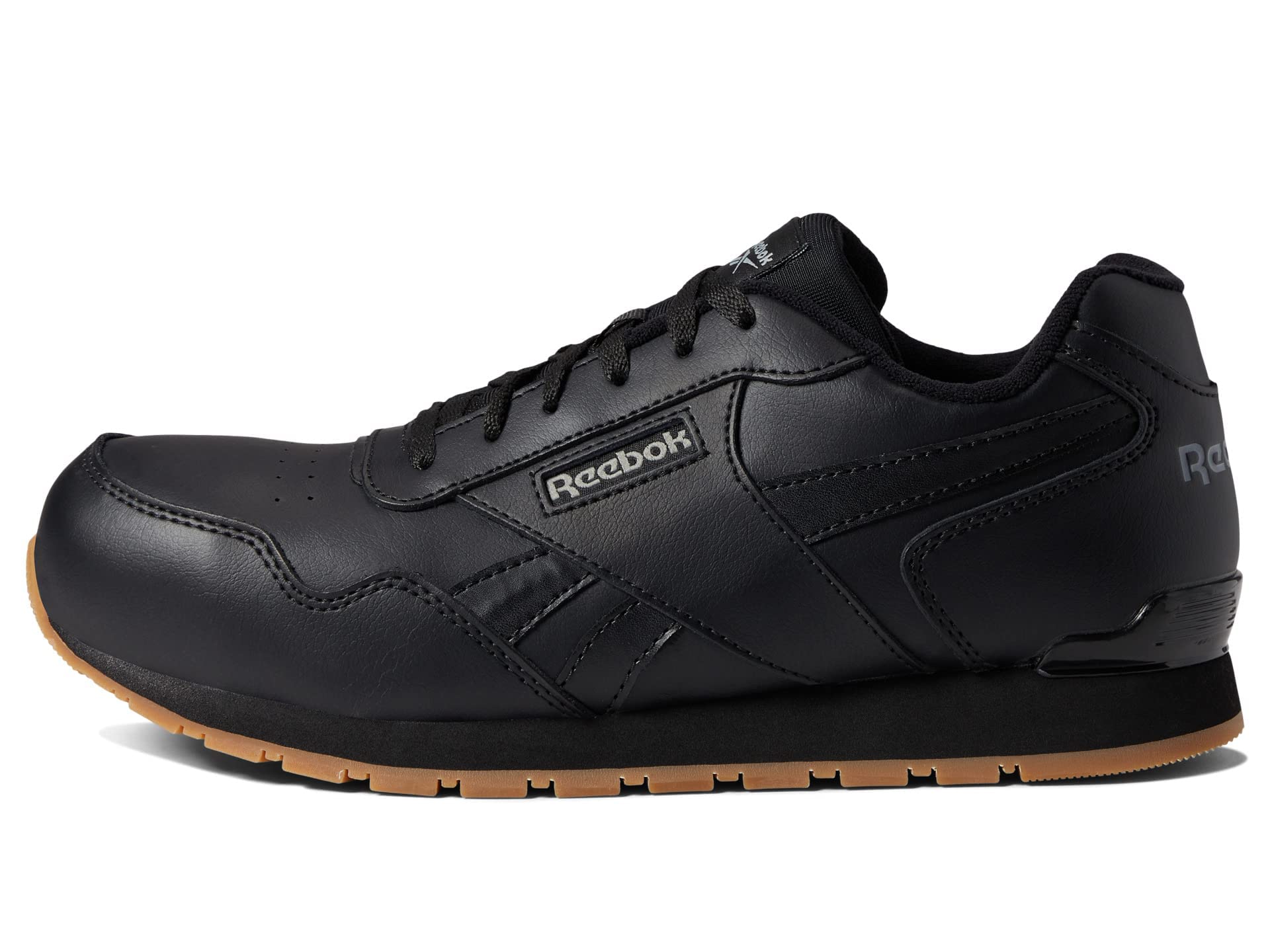 Reebok Men's RB1983 Harman Work Construction Shoe - Black Safety Toe Work Boots for Construction, Warehouse & Industrial Use