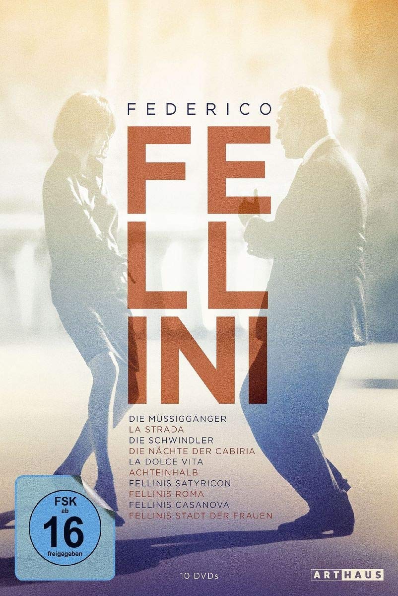 10 DVD Box Set - Federico Fellini Complete Film Collection | Classic Italian Cinema Masterpieces | Perfect for Movie Lovers & Film Studies