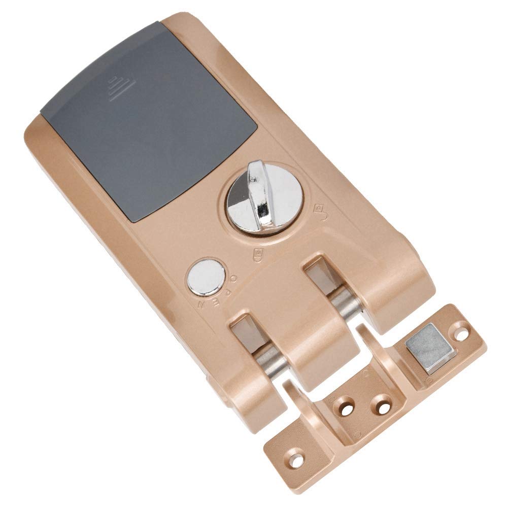 Smart Keyless Entry Door Lock Kit - Electronic Anti-Theft Security System with 4 Remote Controllers for Home, Office & Apartment Safety | Easy Installation & Hands-Free Access