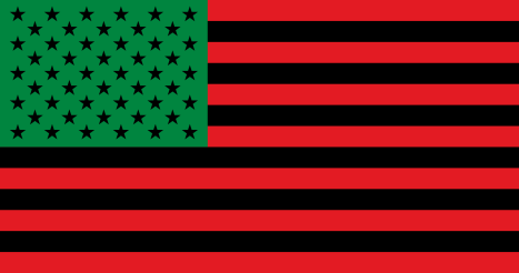 Premium 3'x5' Afro American USA Flag - Durable 68D ROUGH TEX® Nylon for Outdoor & Indoor Use - Perfect for Home Decor, Parades, and Cultural Events