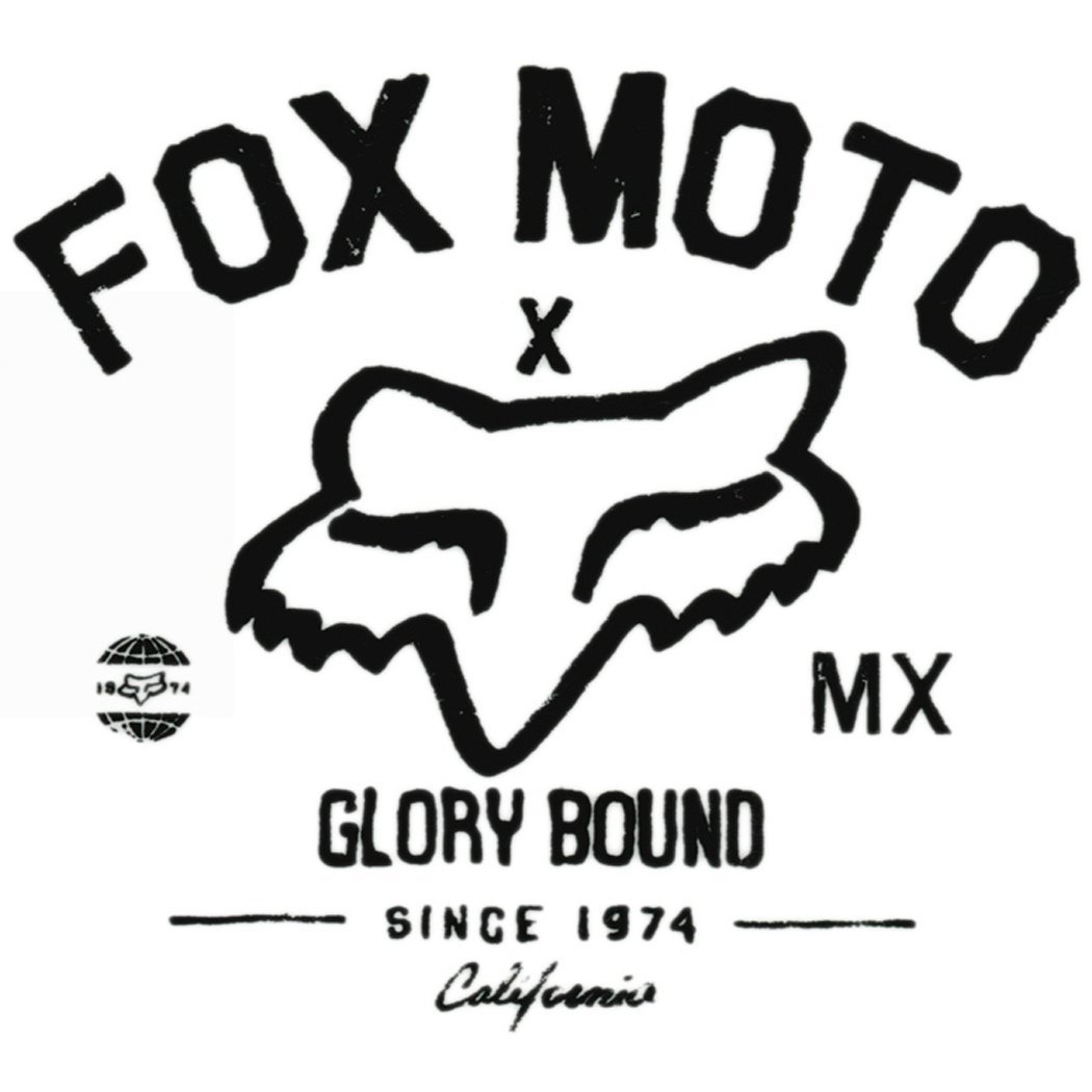 Fox Racing Knowhere Stickers - Off-Road & Dirt Bike Motorcycle Graphic Kit Accessories (Black, One Size) - Perfect for Customizing Helmets, Bikes & ATVs