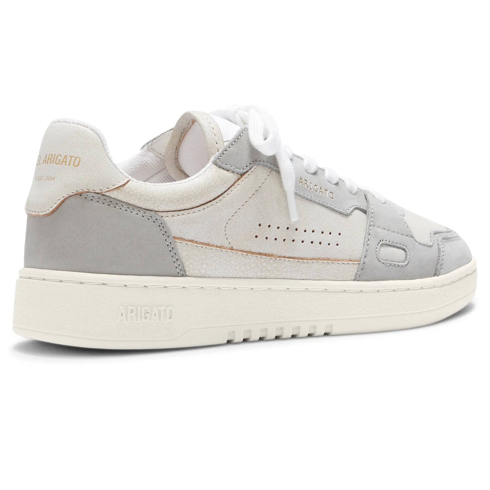 Axel Arigato Dice Low Beige Light Grey Sneakers for Men - Minimalist Casual Shoes | Perfect for Streetwear, Office & Everyday Outfits