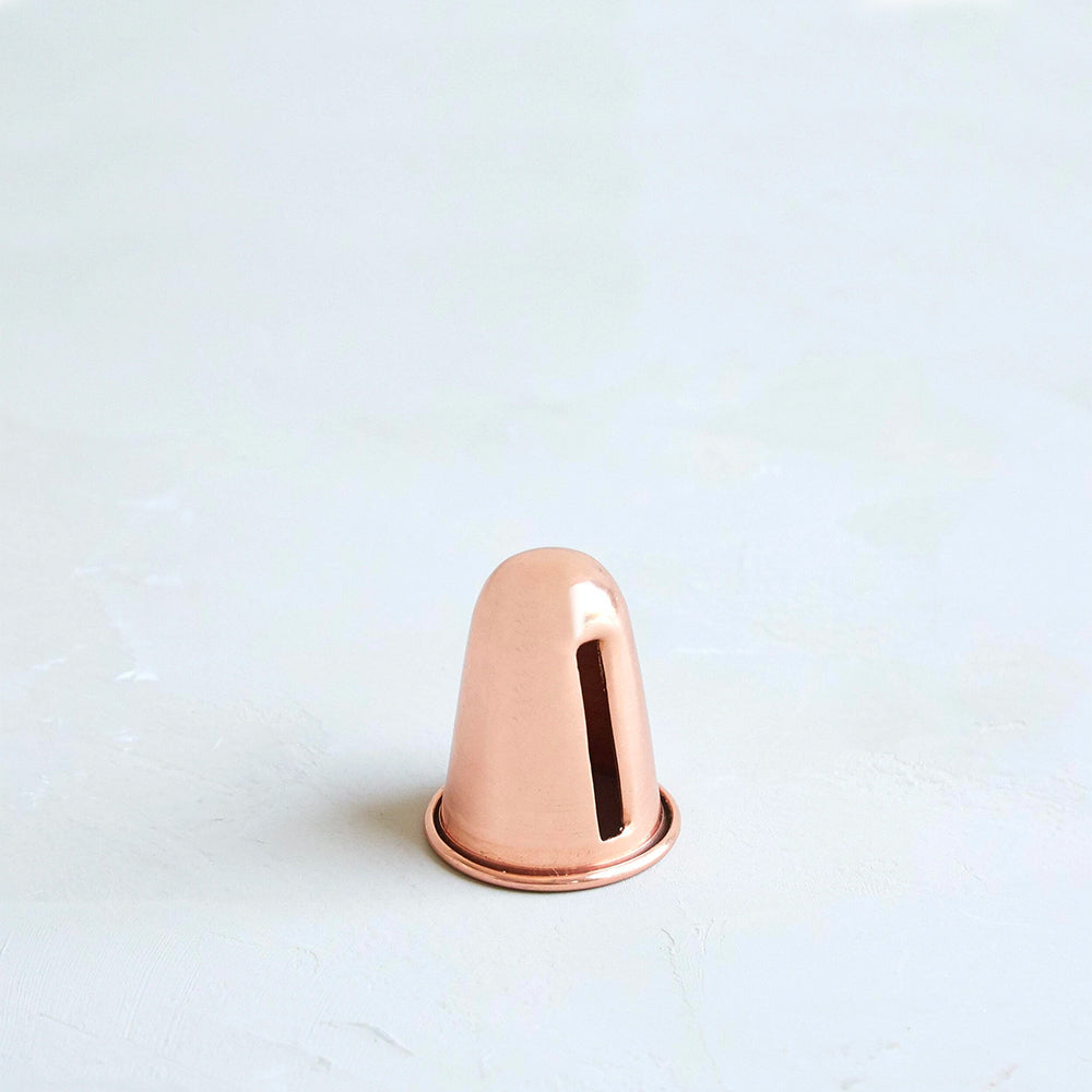Premium Copper Candle Sharpener - Fast & Safe Wick Trimmer for Taper Candles - Perfect for Home Decor, Romantic Dinners & Relaxing Spa Nights