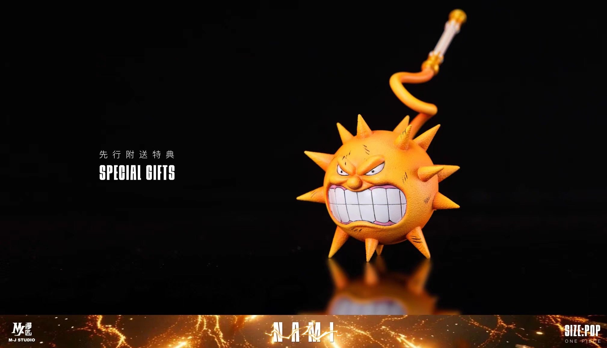 MJ Studio Nami Figure - Anime One Piece Collectible Statue for Fans and Decor | Perfect for Home Display, Office Desk, and Gift for Anime Lovers