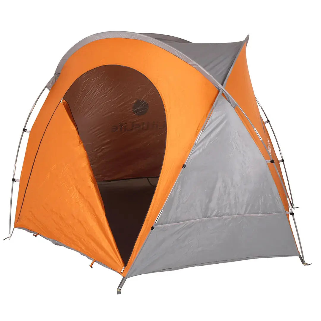 LittleLife Family Beach Shelter - Portable Sun Shade Tent for Outdoor, Picnic, Camping & Beach Day - UV Protection & Water-Resistant Canopy
