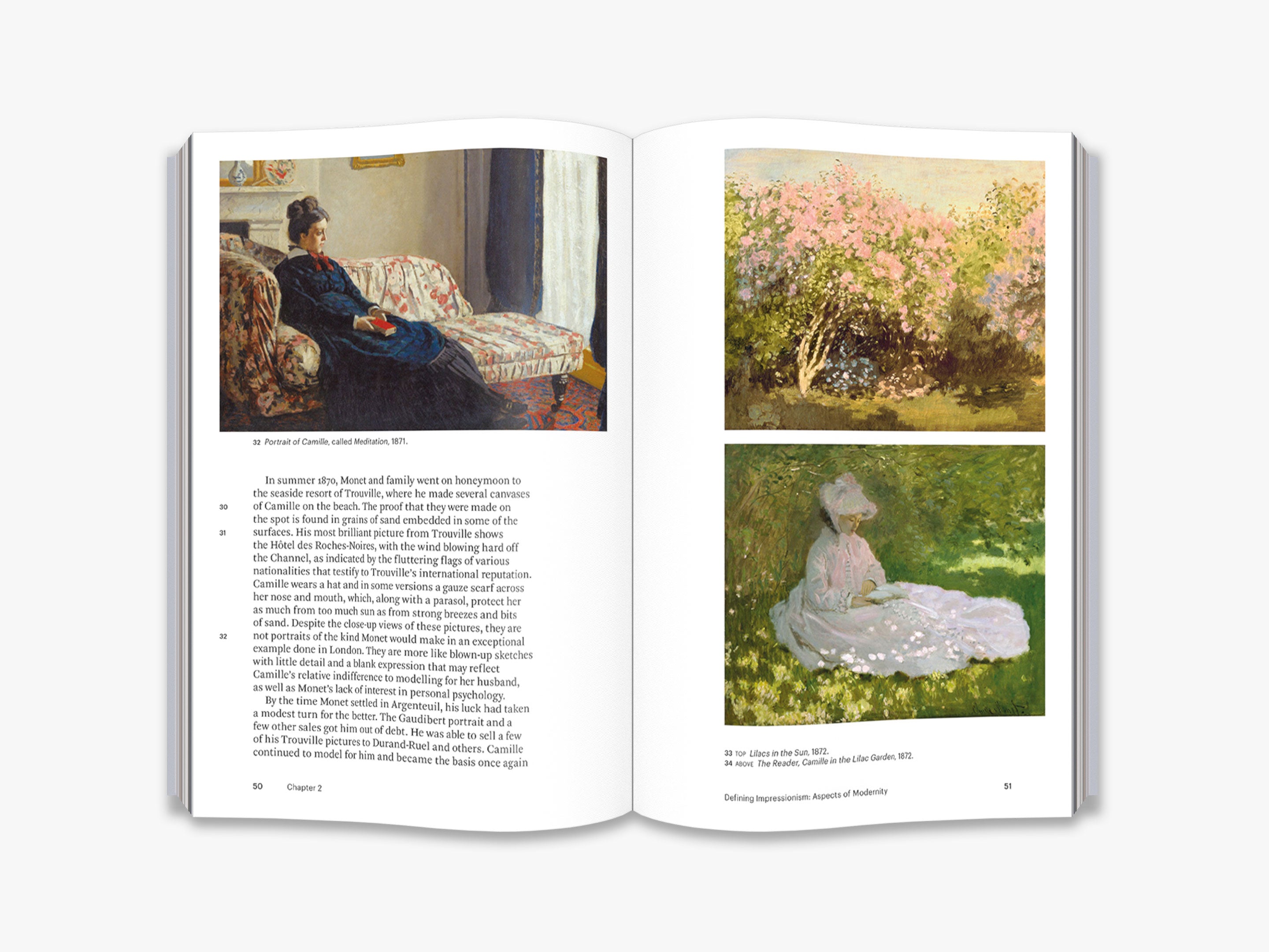 Monet Art Book - World of Art Collection | Impressionist Paintings for Home Decor & Gift Ideas