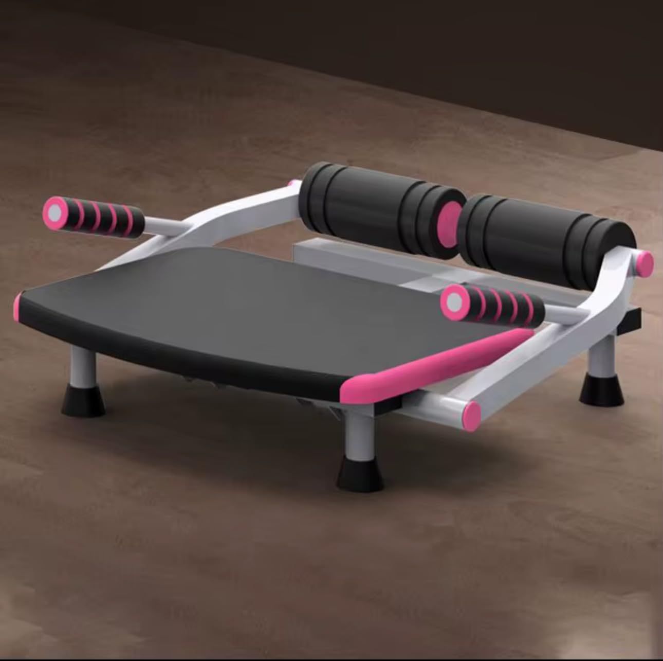 360° Rotating Ab Crunch Machine & Total Gym Equipment - Full Body Workout for Home with Sit Up Bench, Abs Stimulator & Resistance Bands - Perfect for Men & Women Home Gym, Core Training & Weight Loss