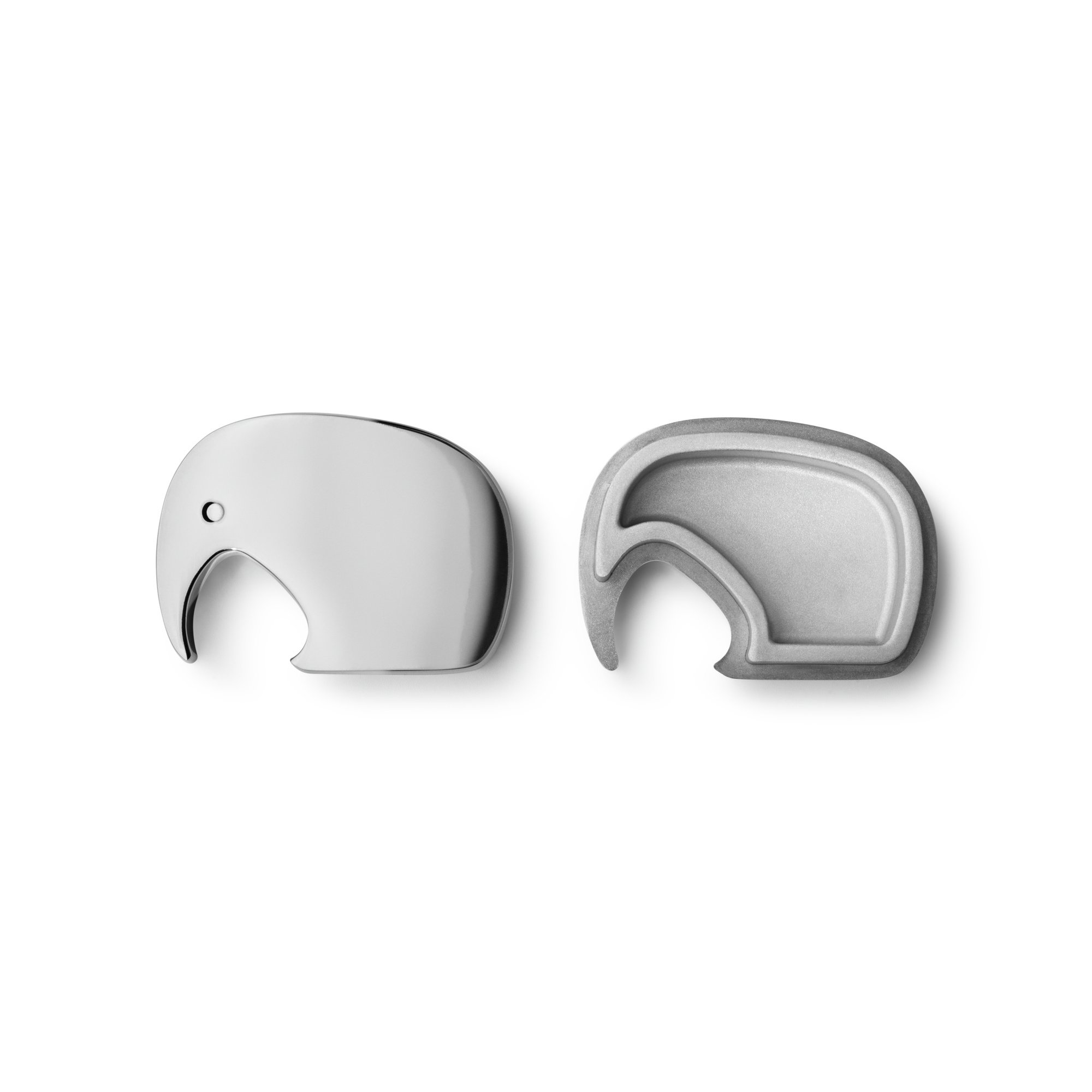 Georg Jensen ELEPHANT Tooth Box - Elegant Silver Toothpick Holder for Home & Office Decor | Perfect Gift for Housewarming, Wedding & Birthday