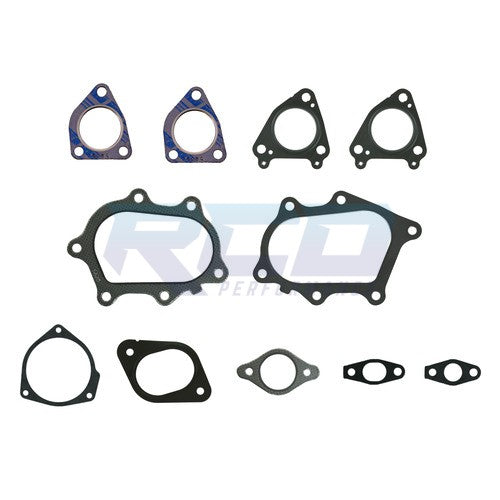 Fel Pro 6.6L LB7 LLY LBZ LMM Duramax Turbo Installation Kit - Complete Turbocharger Replacement Set for Chevy/GMC Diesel Trucks - Perfect for Off-Road & Heavy-Duty Towing