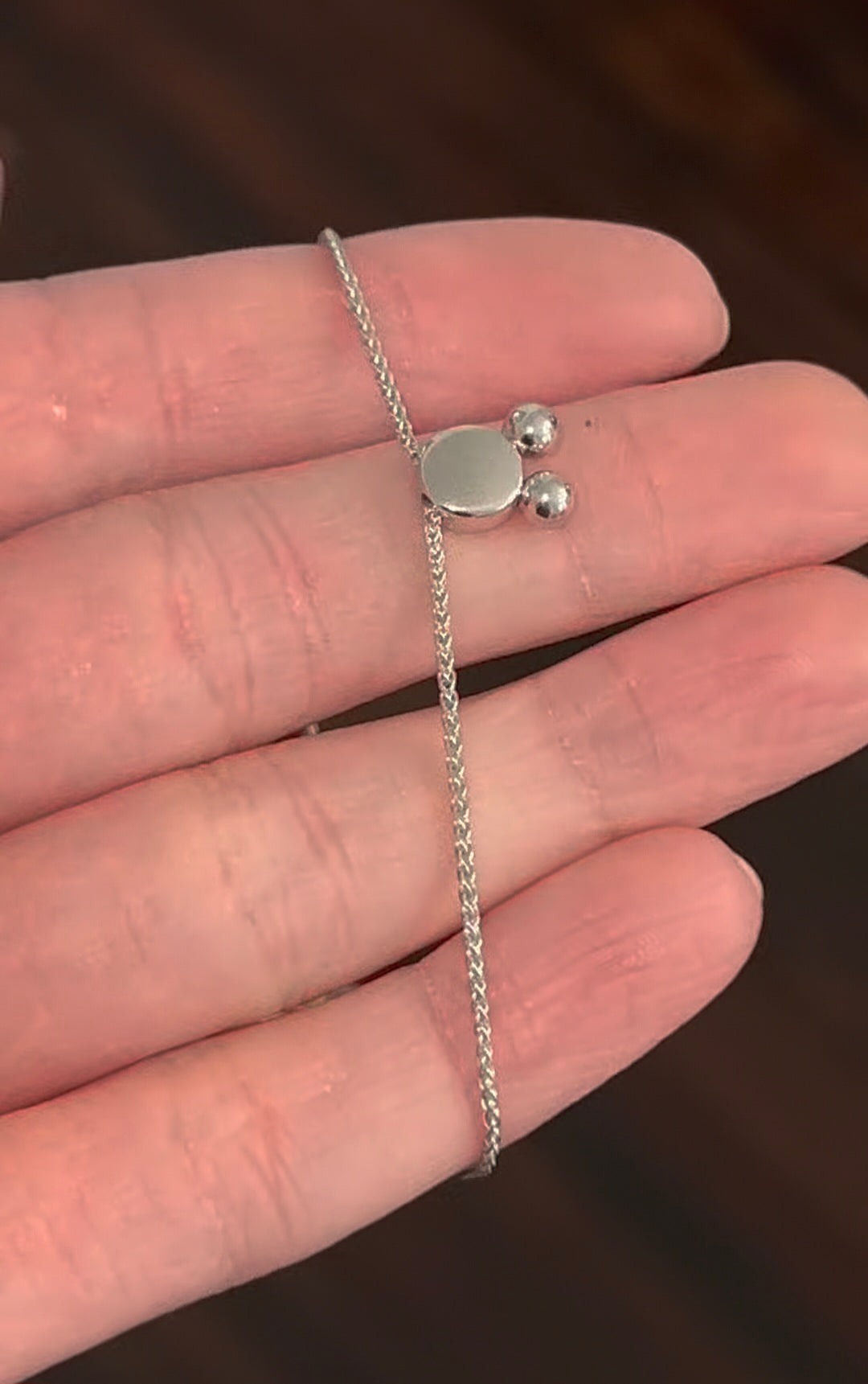 14K White Gold Lab Diamond Bracelet for Women - Adjustable Bolero Chain - Elegant Jewelry Gift for Anniversary, Wedding & Special Occasions