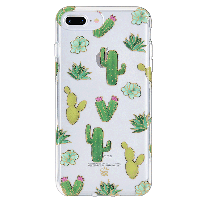 Cactus iPhone Case - Durable Protective Cover for iPhone 12/13/14/15 - Cute Succulent Design - Perfect for Outdoor, Travel & Everyday Use