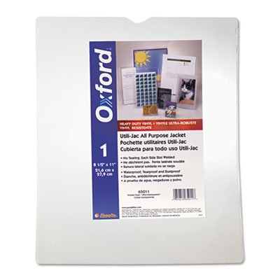 Heavy-Duty Clear Plastic Envelopes for Mailing & Storage - Letter Size (9