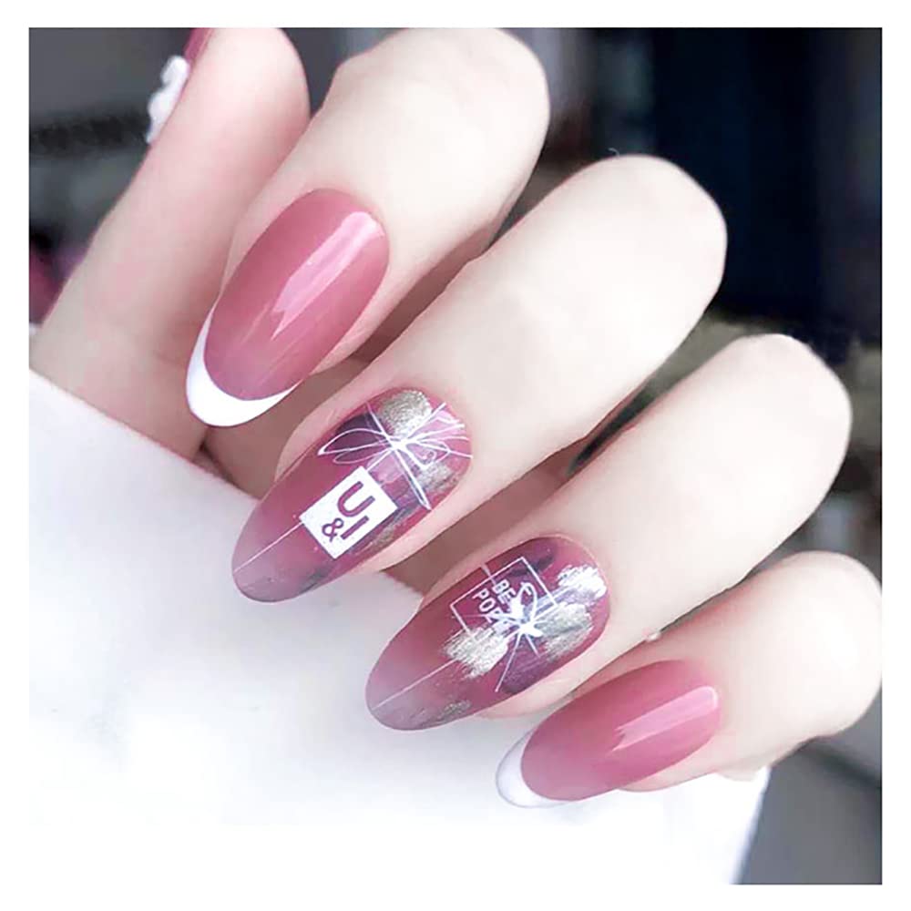 Gogoonly 1368pcs French Nail Art Stickers - DIY Manicure Decoration for Home & Salon