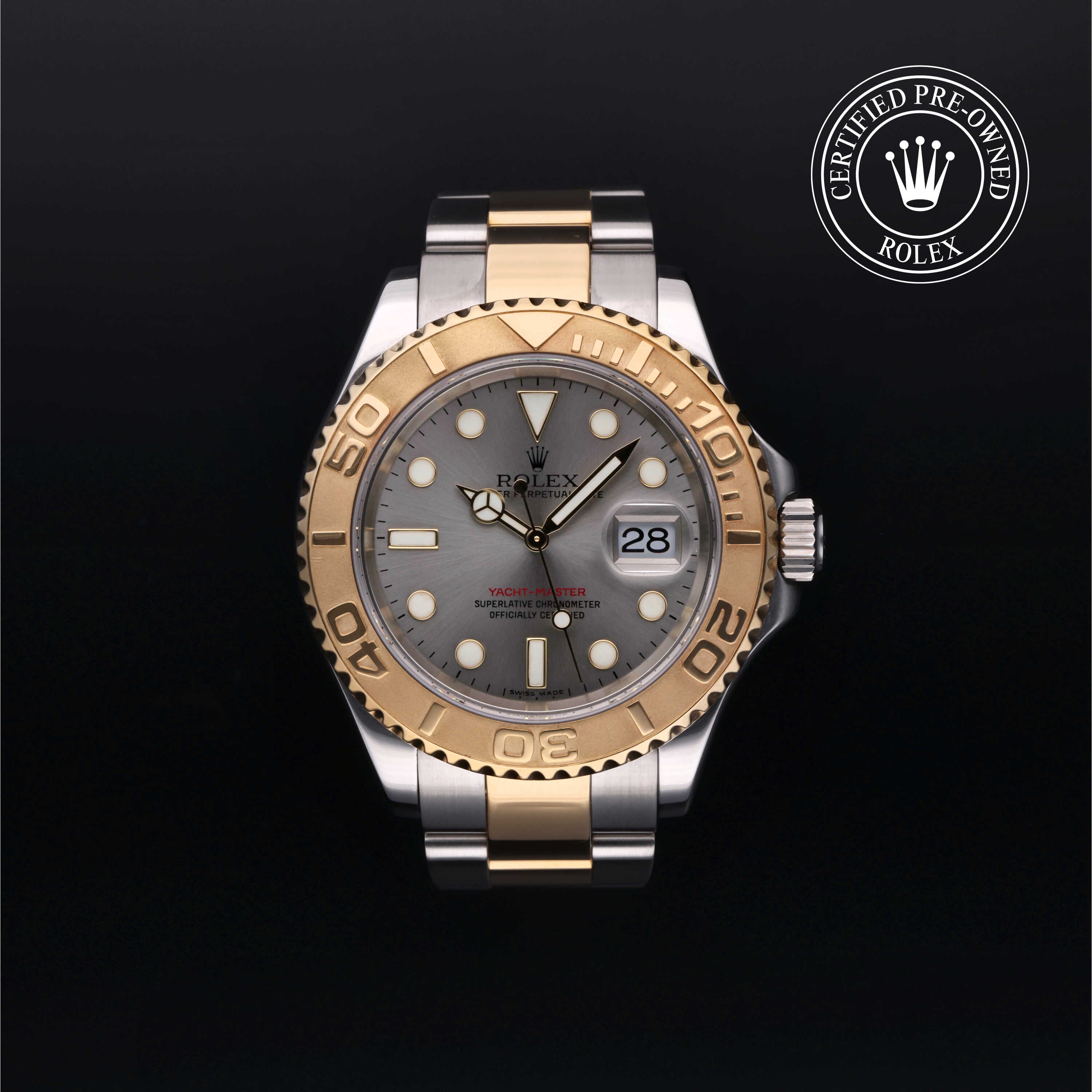 Rolex Yacht-Master 40mm Luxury Men's Watch - Stainless Steel & Gold - Perfect for Sailing, Boating & Special Occasions
