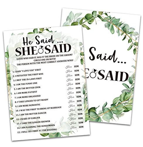 He Said She Said