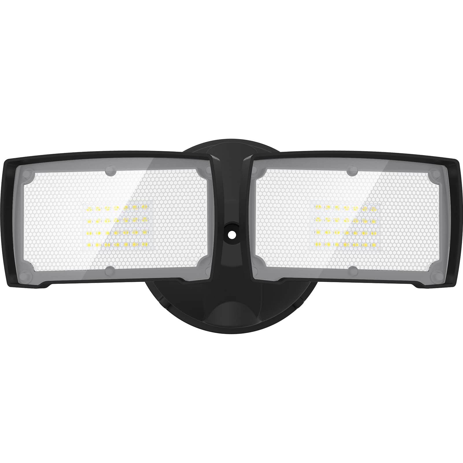 LEPOWER 3500LM & 3000LM LED Flood Lights - Outdoor Security Lighting for Backyard, Garage, and Commercial Use - Energy Efficient On/Off Switch - Waterproof & Durable Design