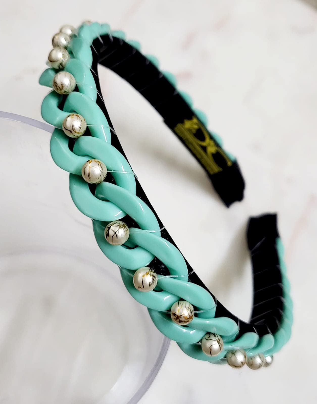 Elegant Women's Fashion Chain Stone Hairbands & Headbands - Stylish Embellished Hair Accessories for Girls & Women | Perfect for Weddings, Parties & Daily Wear