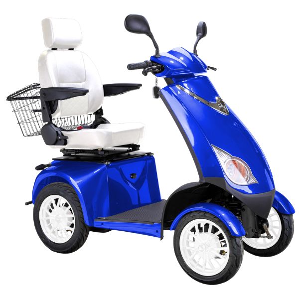 Premium Platinum Bariatric 4-Wheel Mobility Scooter for Heavy Adults - Heavy Duty Electric Wheelchair for Indoor & Outdoor Use - Ideal for Shopping, Travel, and Daily Mobility Assistance