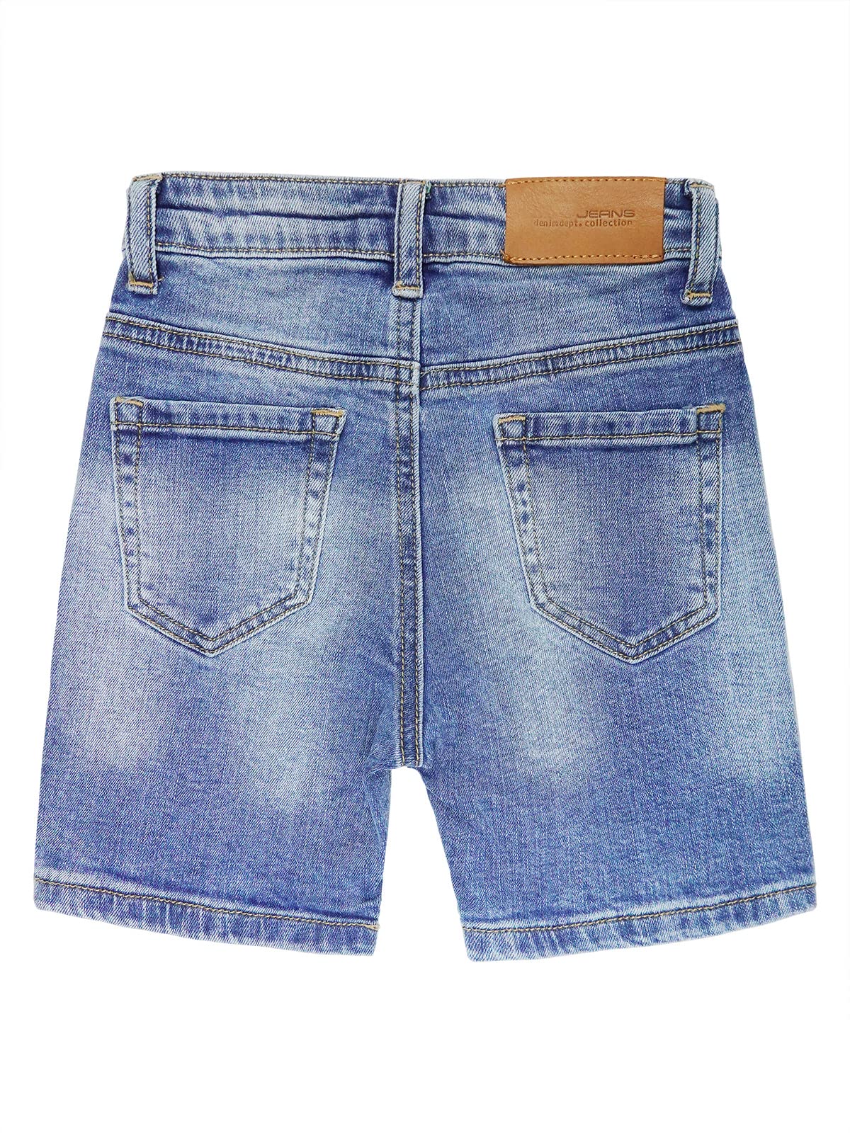 KIDSCOOL SPACE Baby & Toddler Ripped Denim Shorts - Cute Distressed Jeans for Little Girls & Boys, Summer Casual Playwear for Outdoor Activities & Playdates