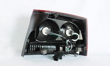 TYC Left Tail Light Assembly Compatible with 2006-2008 Dodge Charger - Replacement Car Part for Improved Visibility and Safety at Night Driving